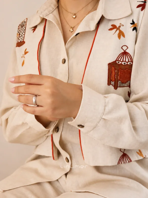شومیز لینن پروا